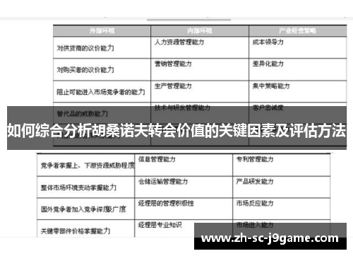 如何综合分析胡桑诺夫转会价值的关键因素及评估方法