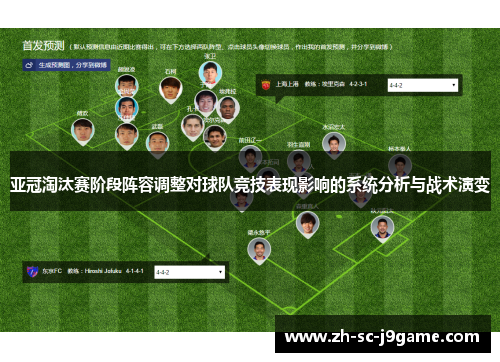 亚冠淘汰赛阶段阵容调整对球队竞技表现影响的系统分析与战术演变 亚冠淘汰赛阶段阵容调整对球队竞技表现影响的系统分析与战术演变